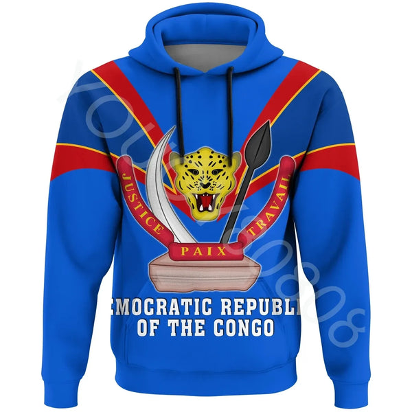 Democratic Republic of Congo Hoodie Style  Hoodie Sweater