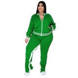 Two Piece Set Women Sweatsuit  Jogger Outfit Matching